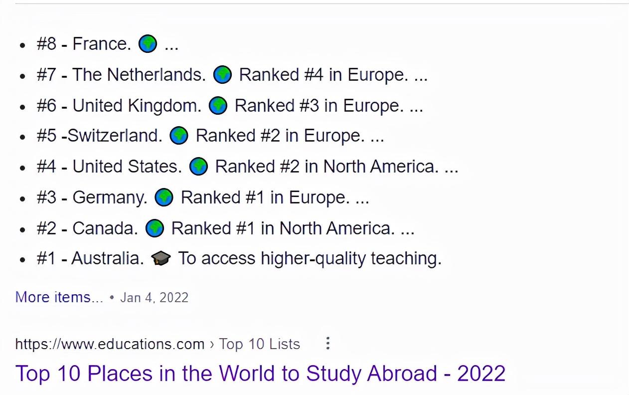 出国读研去哪个国家比较好，2022全球最佳留学国排行榜出炉